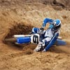 Blue Motorcross