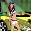 Hot Girl vs Super Car game