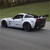 Speeding Chevrolet Corvette Z06X