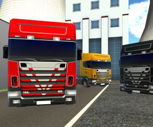 Trucker Parking 3D